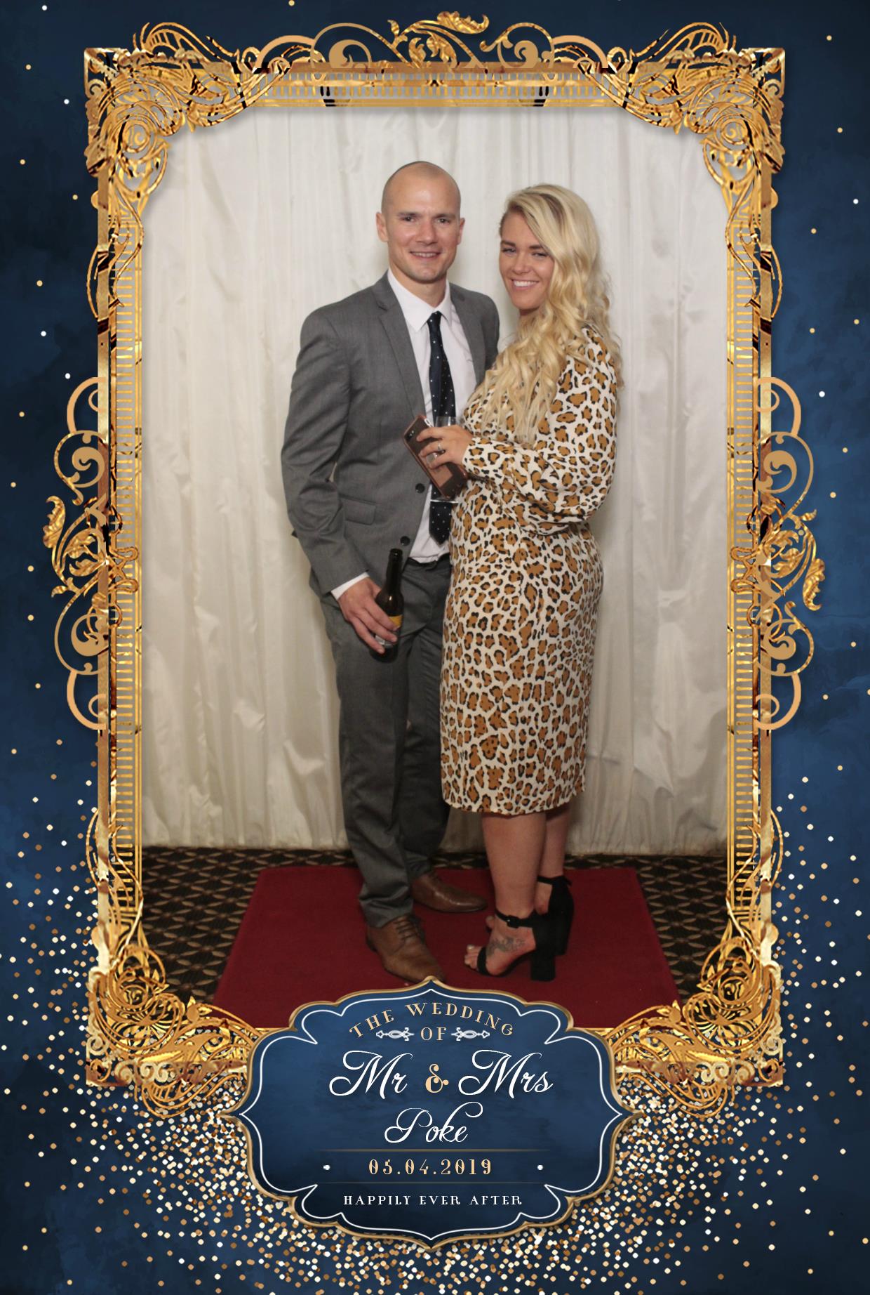 Mr & Mrs Poke | View more photos from the event at gallery.myphotoboothexperience.co.uk/u/MyPhotoBoothExperienceLtd/Mr-Mrs-Poke